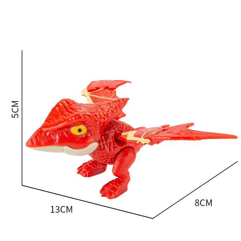 NEW 2024 Bite Hand Jurassic Dinosaur Toys Park Gifts Simulation Animal Rex Raptor Model Souvenir Birthday Elk-Valley 3D