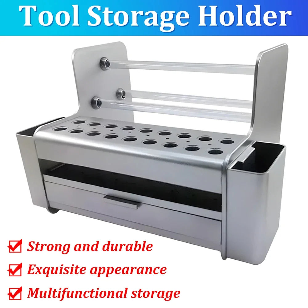 Multifunctional repair tool storage box, sorting parts storage box, screwdriver storage box, desktop storage maintenance tool. Elk-Valley 3D