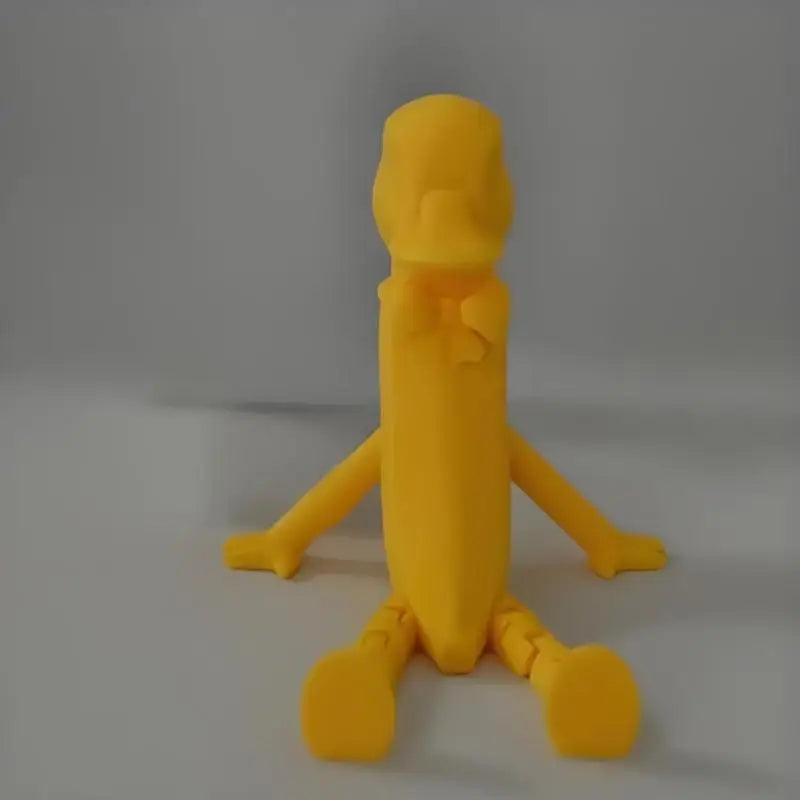 Creative 3D Printed Banana Plastics Sculpture For Garden Decortion Fun Home Decortions Handmade Artwork Desktop Ornaments Crafts