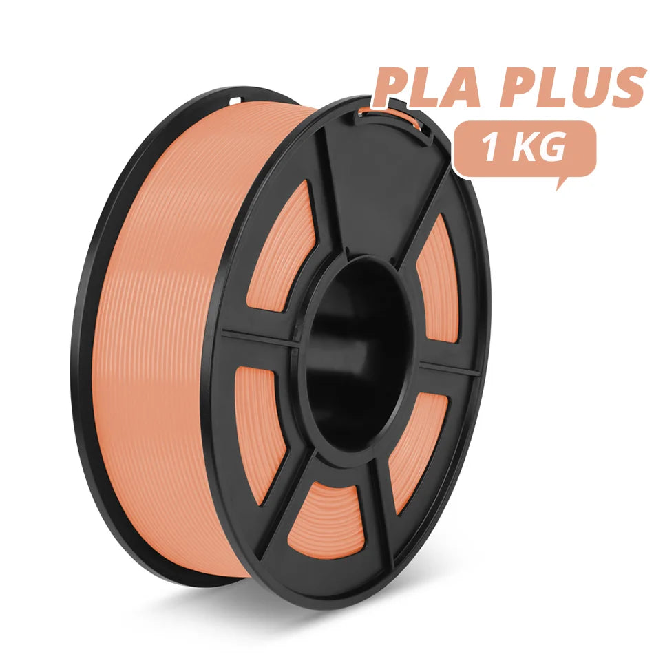 SUNLU PLA 1.75MM PLAPLUS 1KG 3D Printer Filament Arranged Neatly No Knots Non-Toxtic Biodegradable Vacuum Packaging