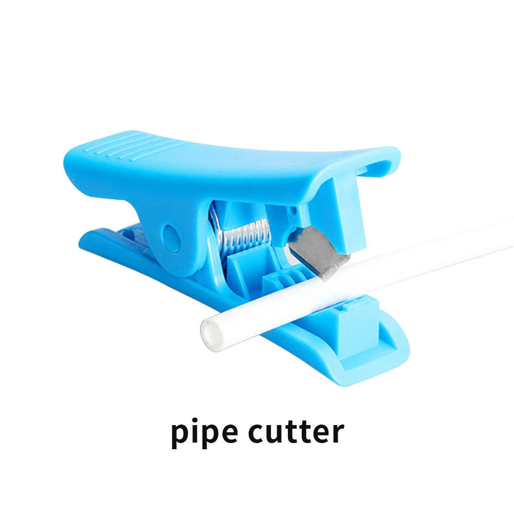 3D Printer  hotend Parts PTFE Tube Teflonto Pipe Bowden Extruder 1.75mm ID2mm OD4mm 1M 2M with Cutter and Cable tie White Black Elk-Valley 3D