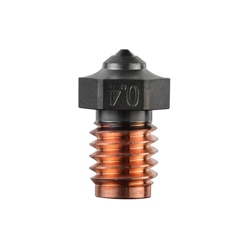Mellow Phaetus V6 Nozzle Silicon Carbide DLC Coated High Temperature Wear Resistant 3D Printer Nozzle M6 1.75mm For Prusa i3 MK3