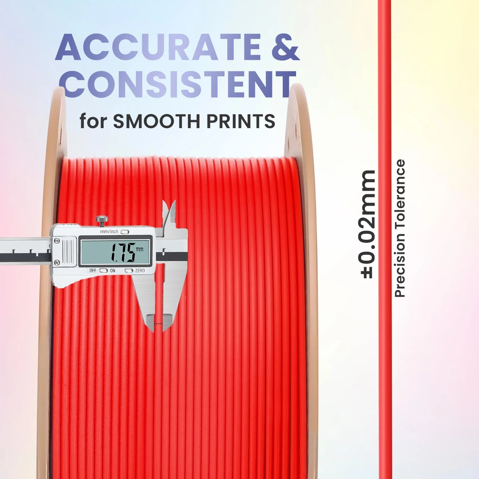 ERYONE 2026 New Year Edition PLA Lite 3D Printer Filament, 1.75mm, PLA for 3D Printing, Gradient Lowest price Elk-Valley 3D