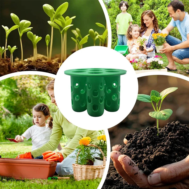 Hydroponic Vegetables Seed Planters Plant Garlic & Green Onion/Outdoor Nursery Pot  Gardening Flowers Plant Tray Growing Tool Elk-Valley 3D