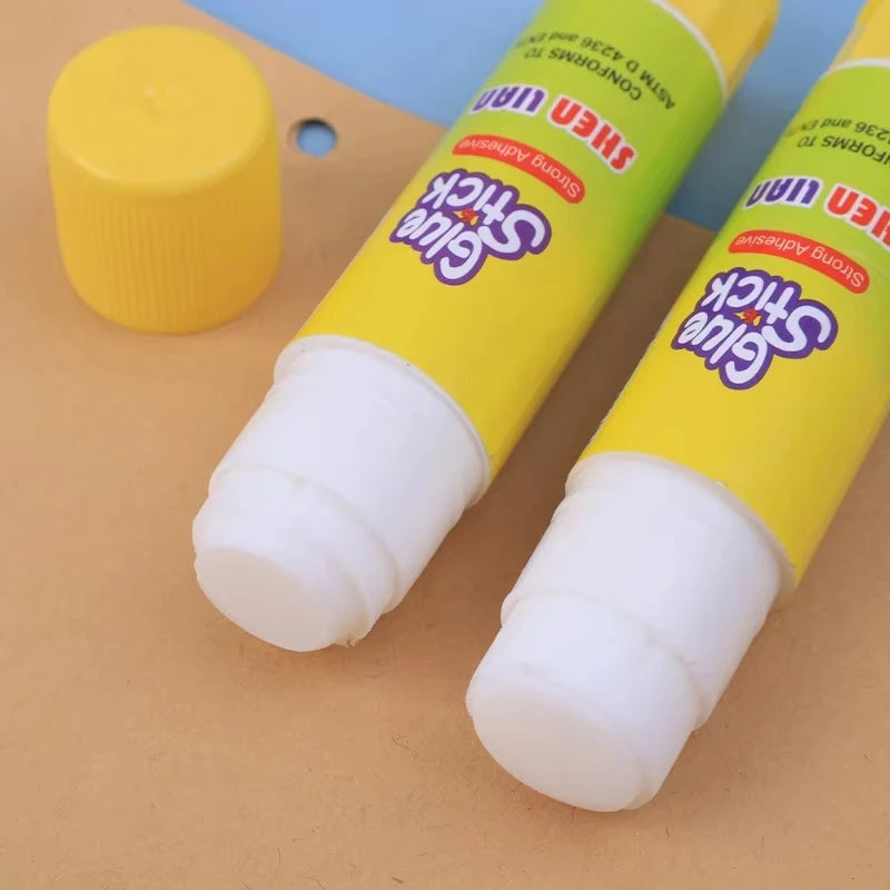 High Viscosity Solid Glue Stick for Office School DIY Art Paper Card Photo Stationery - Assorted Weights 9/15/21/36G Elk-Valley 3D