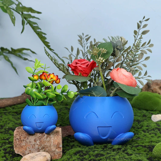 3D Printed Home Garden Supplies Decoration Flowerpots Creative Succulent Planter Bonsai Pots Home Decoration