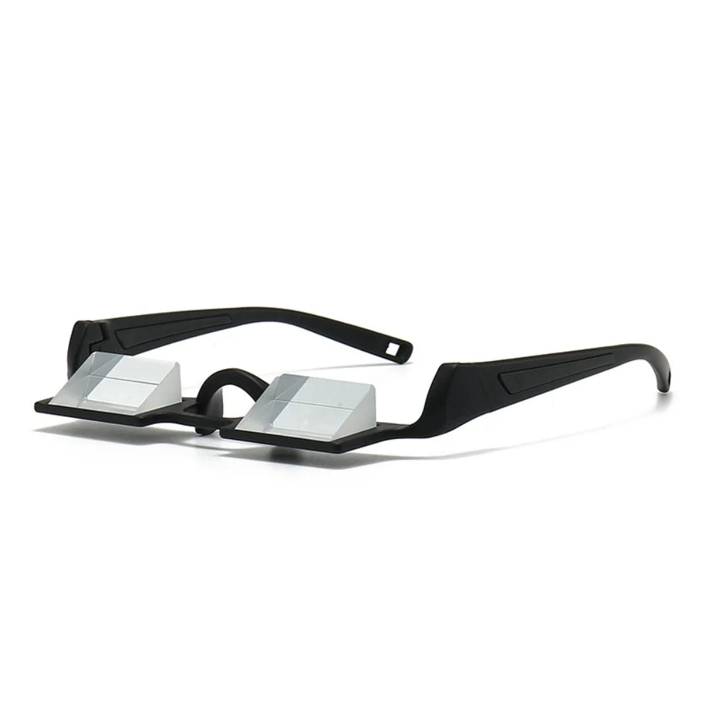 Hight Transparent Climbing Clear Prism Glasses Refractive Comfortable Climbing Clear Prism Eyeglasses 90 Angle Prism Spectacles Elk-Valley 3D