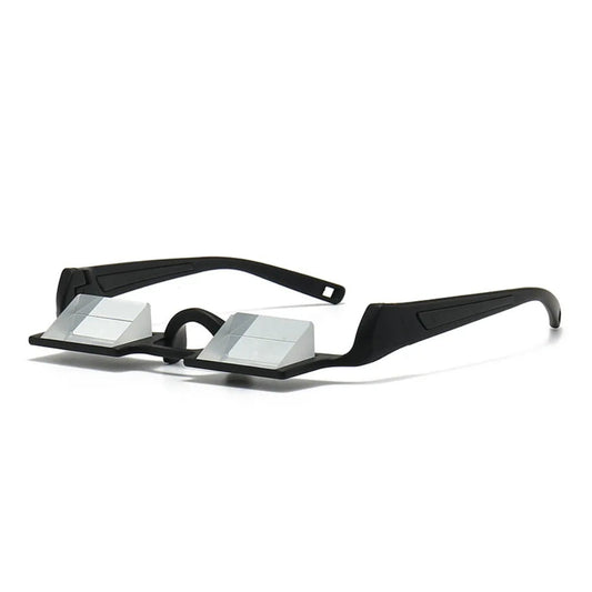 Hight Transparent Climbing Clear Prism Glasses Refractive Comfortable Climbing Clear Prism Eyeglasses 90 Angle Prism Spectacles Elk-Valley 3D