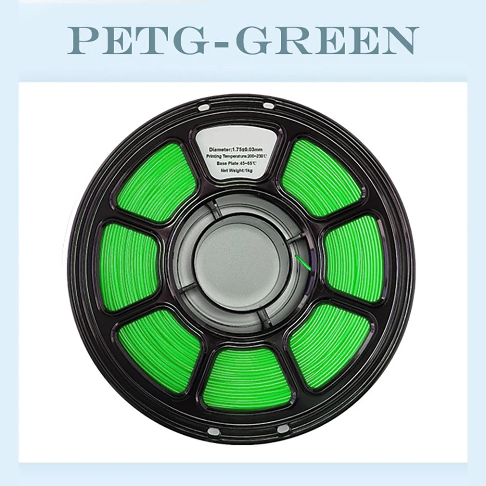 Tideboom PLA/PETG 3D Filament 1.2KG High Speed 3D Printer Filament High Flow Speed Matte Effect 3D Printing Mateial Pla 필라멘트