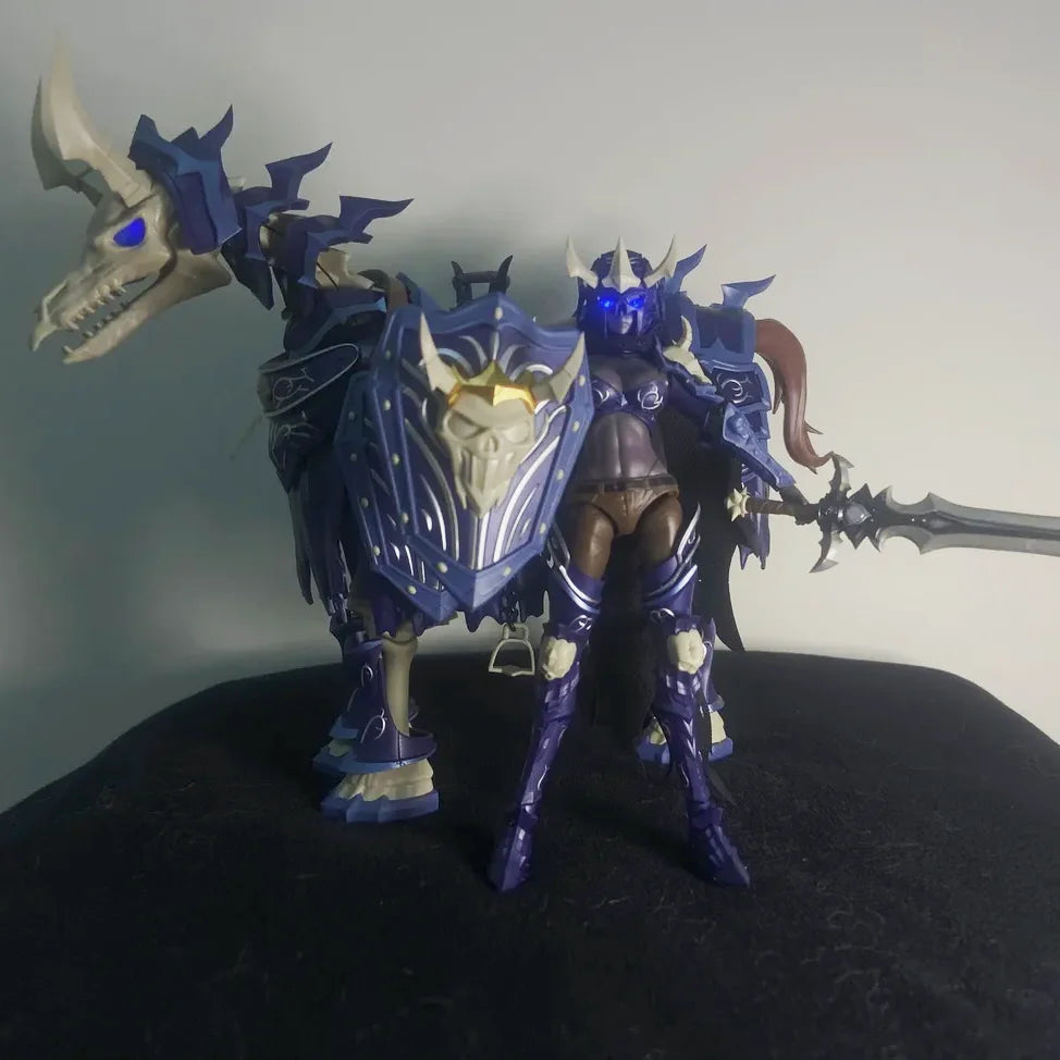 inventory Border Model 1/12 Hell Knight Death Knight Hill Machine Mother Joint Mobile Assembly Model Children'S Toy Gift Elk-Valley 3D