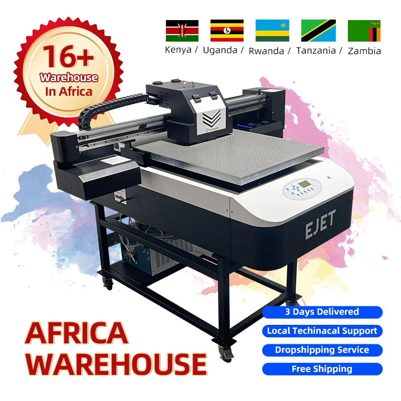 UV Printer Machine 6090 Large Format UV Pinters With CCD Visual Positioning Printer UV 6090 Inkjet Printer