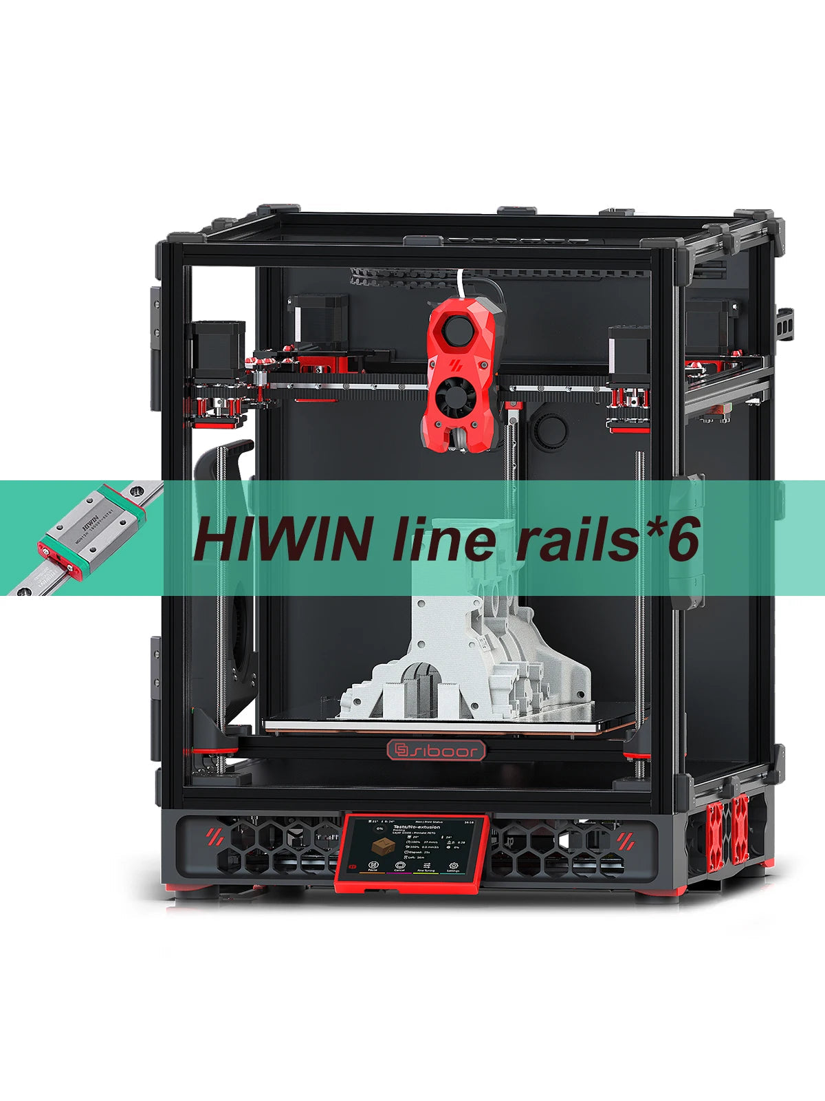 Upgraded SIBOOR Voron Trident [JUNE] CNC Metal Structure 4AWD CoreXY 3D Printer DIY Desktop Automatic Leveling High Speed Kit Elk-Valley 3D