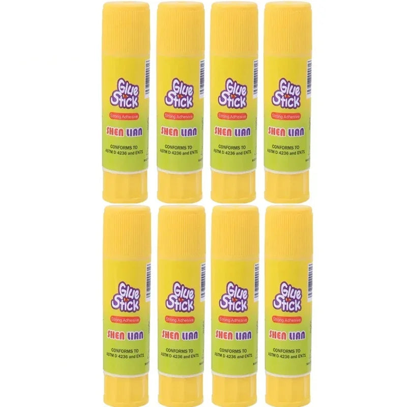 9g Glue Sticks High Efficiency Adhesion Clear Solid Glue Guns for Scrapbooking Crafts Student Children School Stationery Supply Elk-Valley 3D