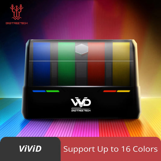 BIGTREETCH ViViD Multi Color System with RGB Status Light Support Up to 16 Colors for Klipper System ABS PETG PLA ASA Nylon Elk-Valley 3D