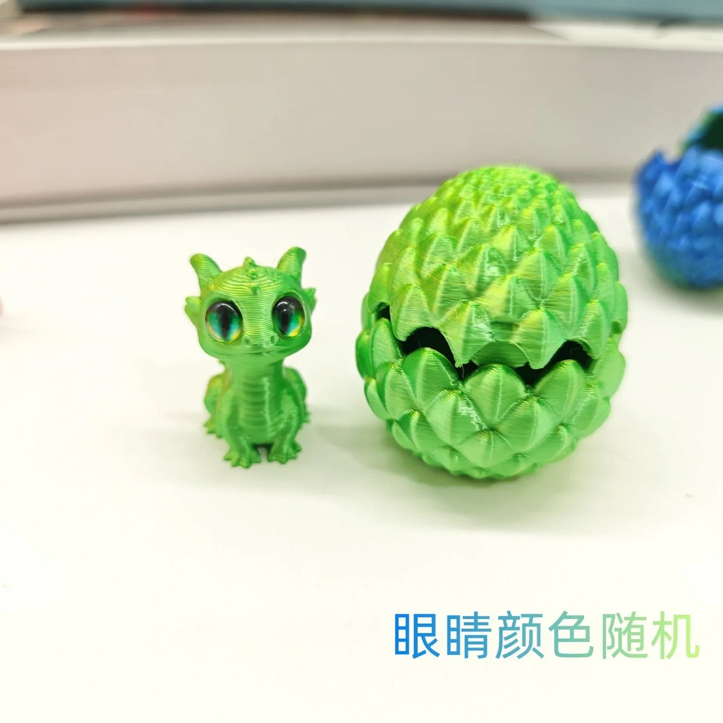 3D Printed Toys Mini Dragon Egg Set Creative Simulations Model Easter Home Decor Kids Gift Cute 3D Printing Design Elk-Valley 3D
