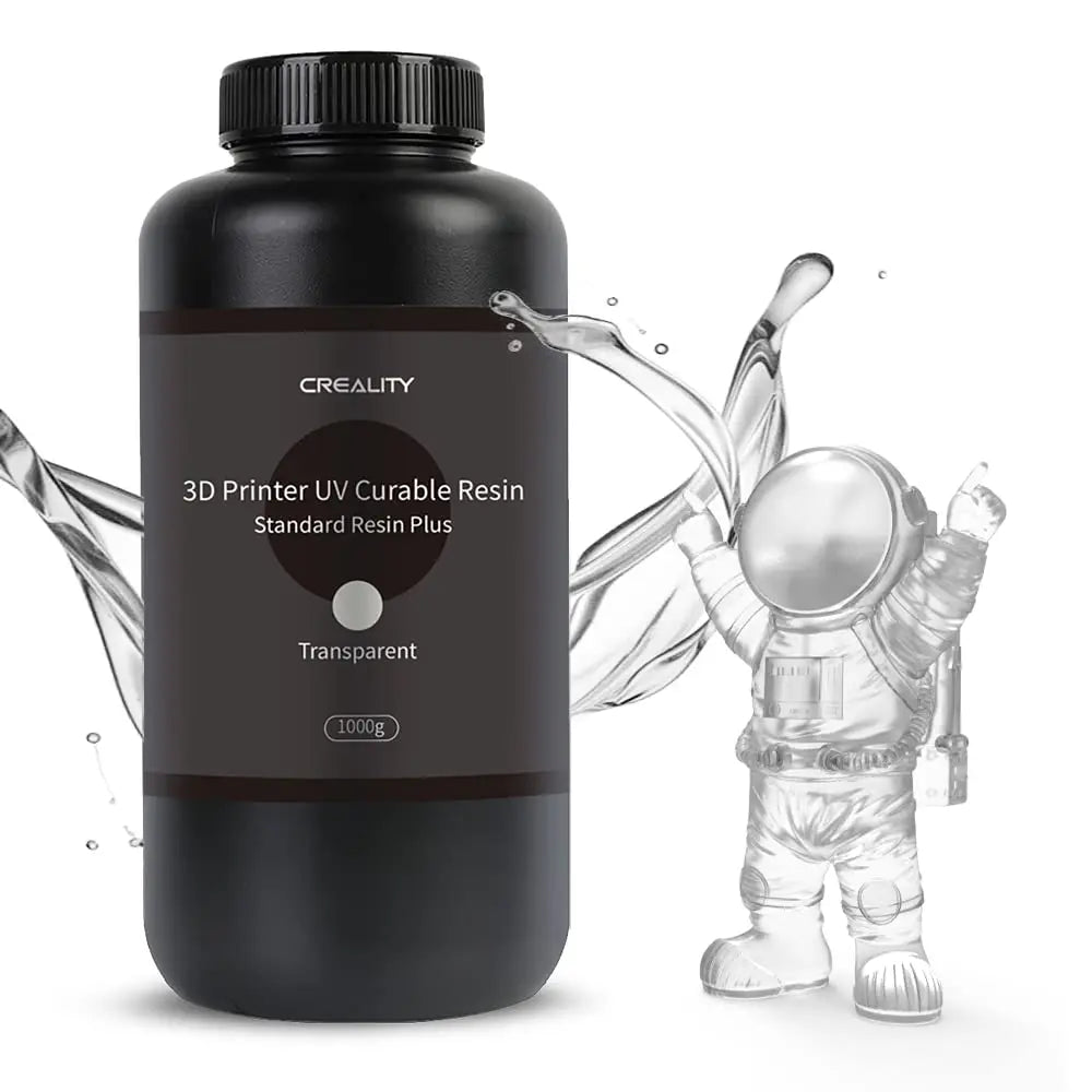 Creality Original 3D Printer Resin LCD Standard Photopolymer Resin for LCD 3D Printing 405nm UV-Curing Resin 1000g-500g /bottle Elk-Valley 3D