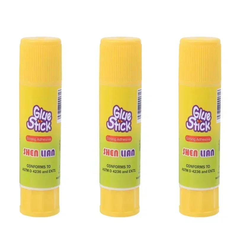9g Glue Sticks High Efficiency Adhesion Clear Solid Glue Guns for Scrapbooking Crafts Student Children School Stationery Supply Elk-Valley 3D
