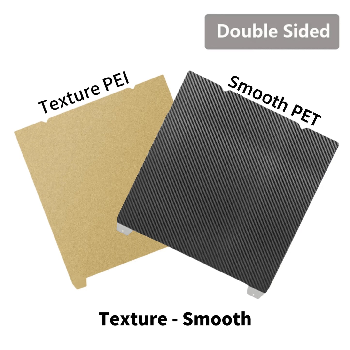 235×235mm Double Sided Magnetic Spring Steel Sheet, PEI PEO Build Plate Bed Accessory For Creality K1 K1C H1H Ender 5 S1 End Elk-Valley 3D