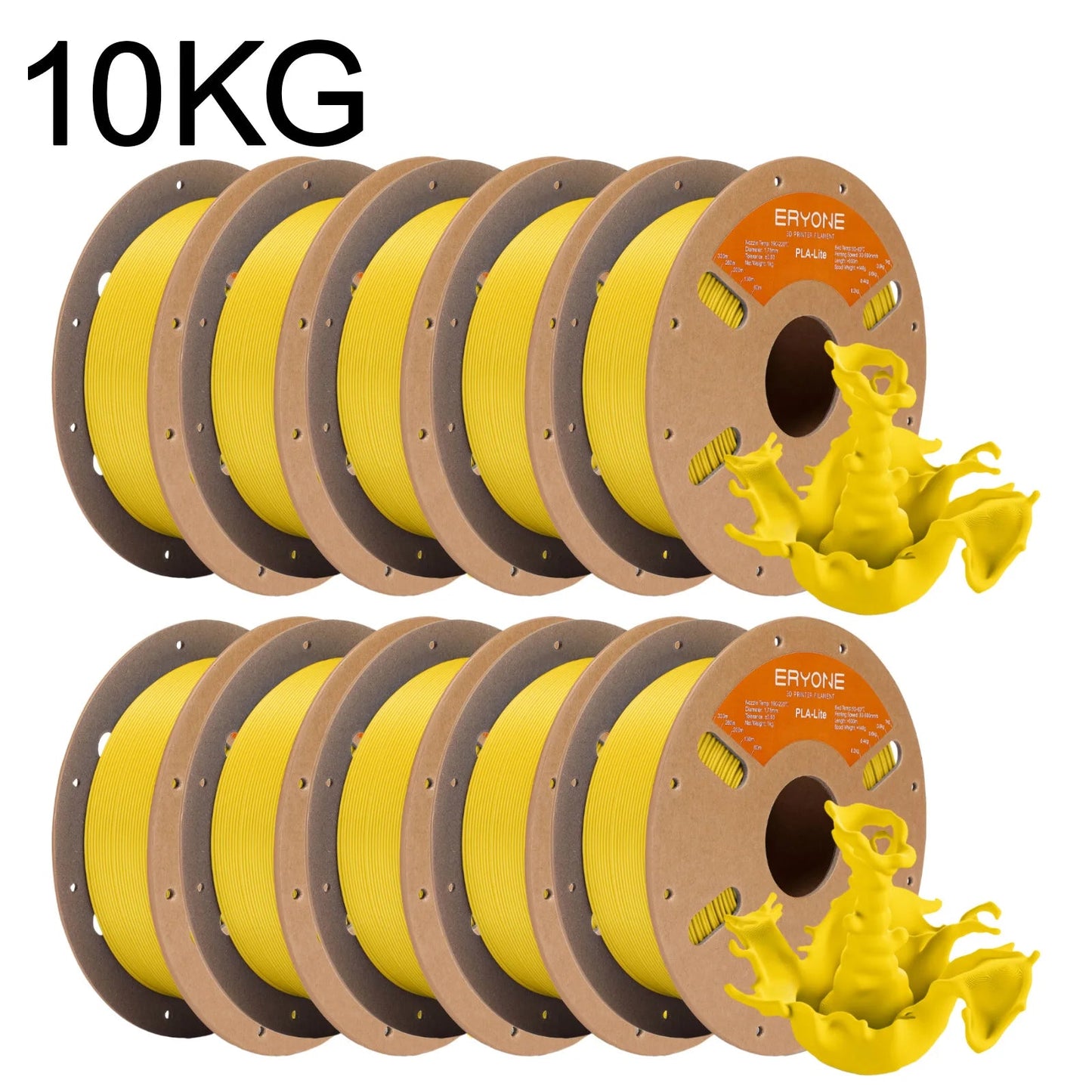 ERYONE 2026 New Year Edition PLA Lite 3D Printer Filament, 1.75mm, PLA for 3D Printing, Gradient Lowest price Elk-Valley 3D