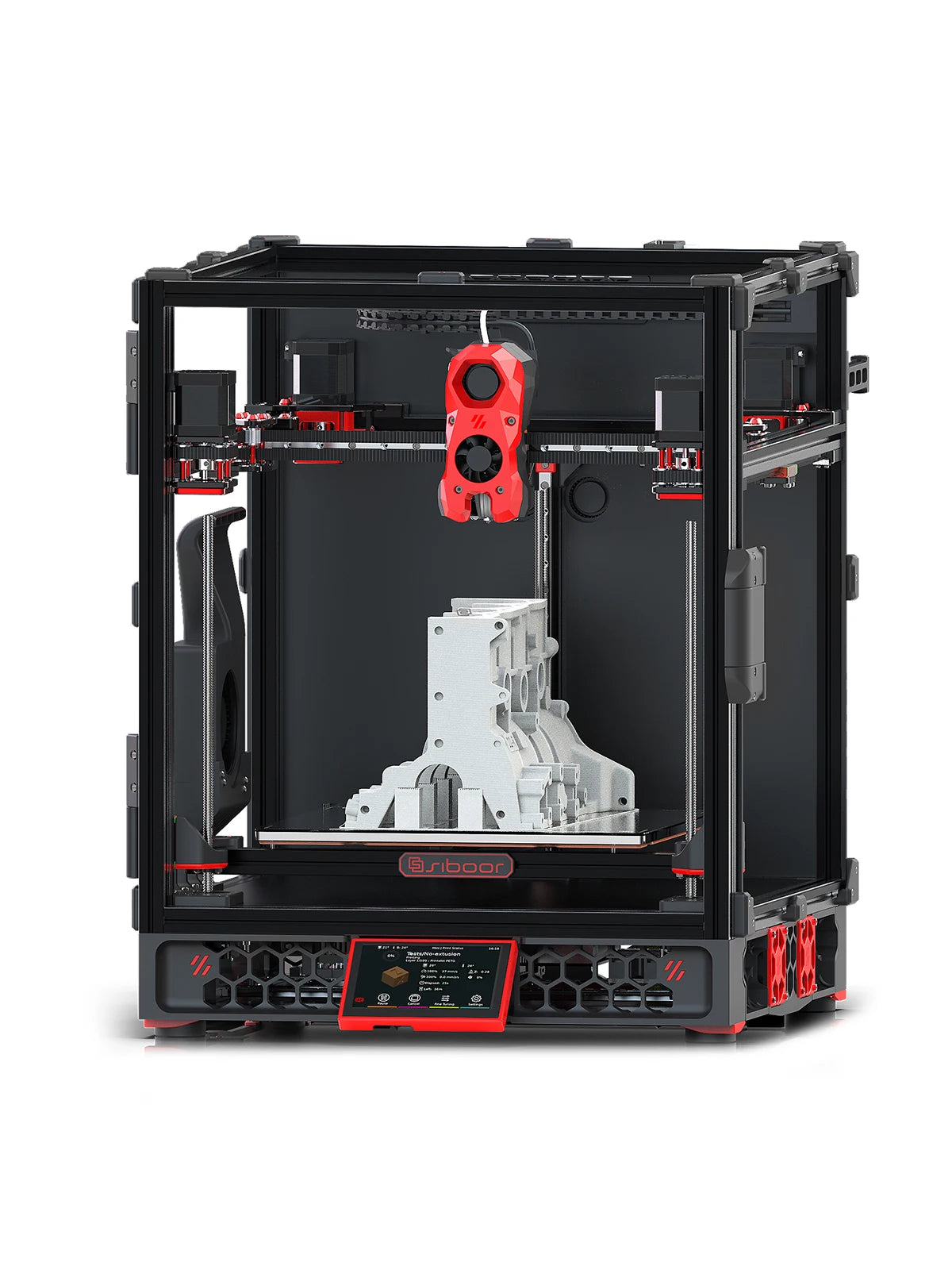 SIBOOR Voron Trident [June] 3D Pinter DIY CNC Metal Structure CoreXY 4AWD & All HIWIN Rails High Speed Voron 3D Pinter Kits Elk-Valley 3D
