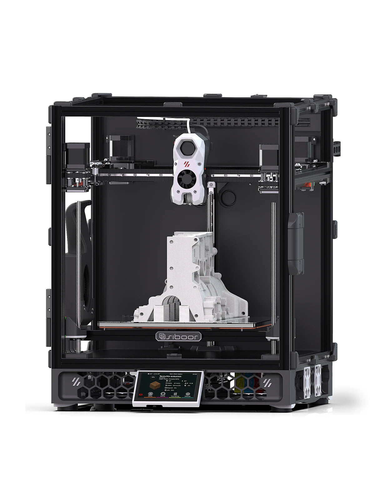 SIBOOR Voron Trident [June] 3D Pinter DIY CNC Metal Structure CoreXY 4AWD & All HIWIN Rails High Speed Voron 3D Pinter Kits Elk-Valley 3D