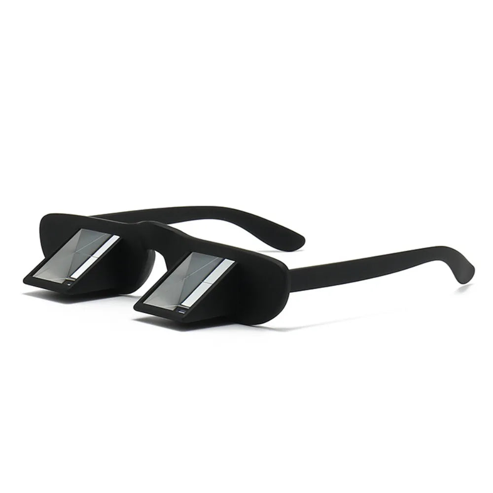 Hight Transparent Climbing Clear Prism Glasses Refractive Comfortable Climbing Clear Prism Eyeglasses 90 Angle Prism Spectacles Elk-Valley 3D
