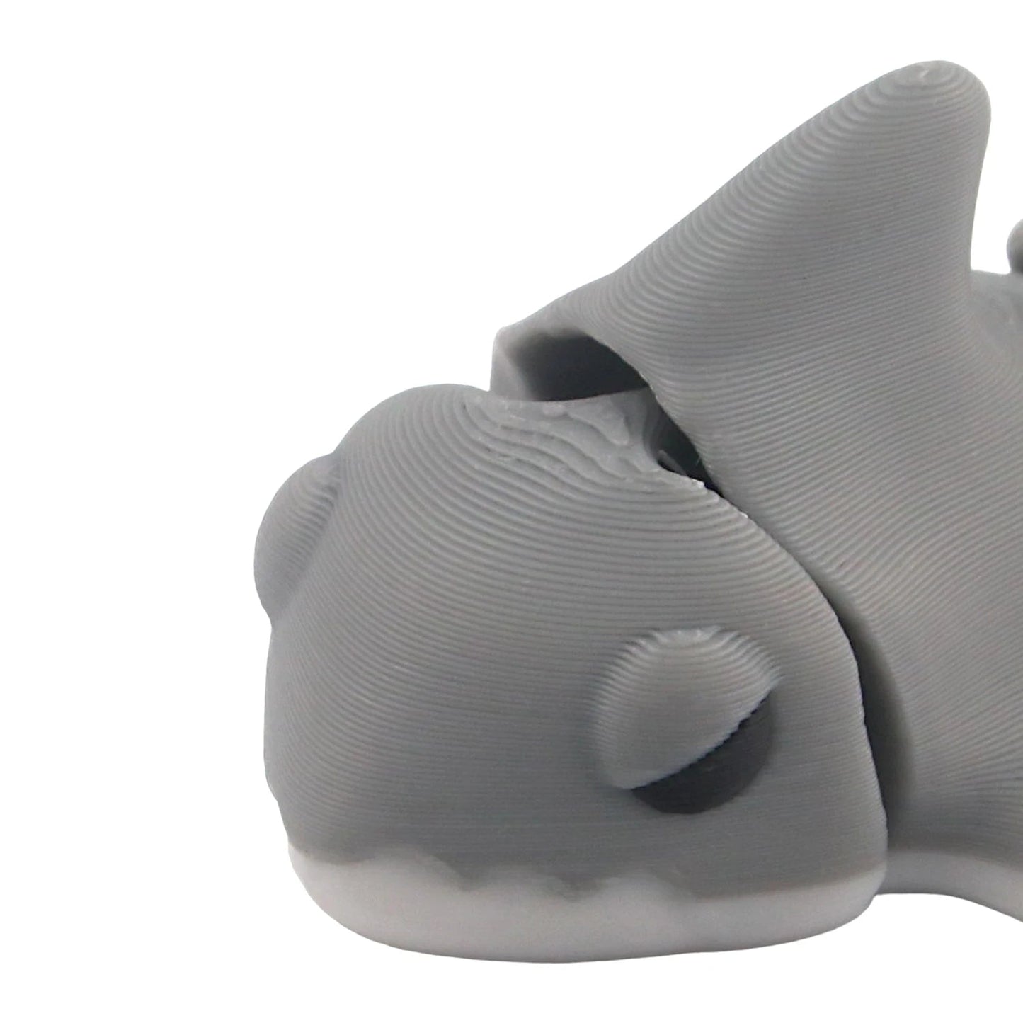 3D printed hammerhead shark+shark, with movable joints, simulating marine life models Elk-Valley 3D