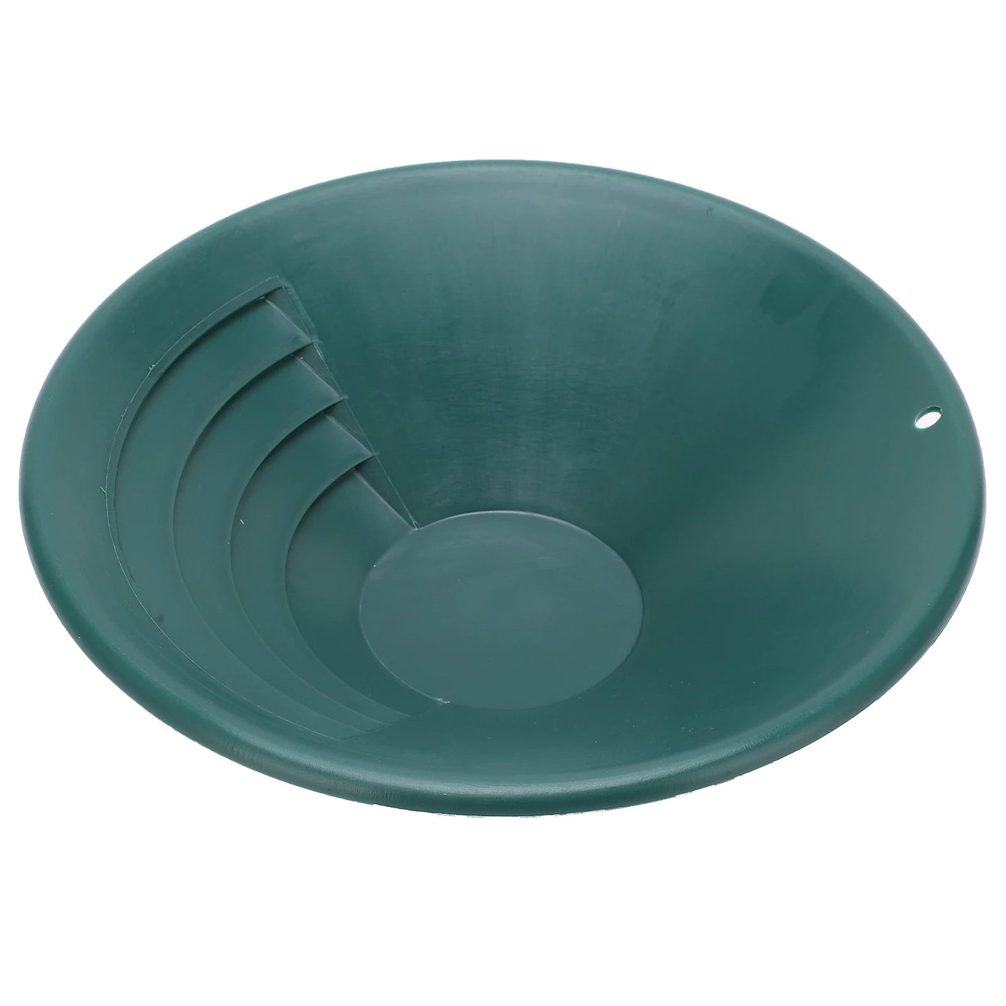 260mm Gold Panning Pan ABS Gold Sifting Classifier Washing Sieve Tray Accessory Green Gold Panning Pan Gold Washing Pan Gold Pan Elk-Valley 3D