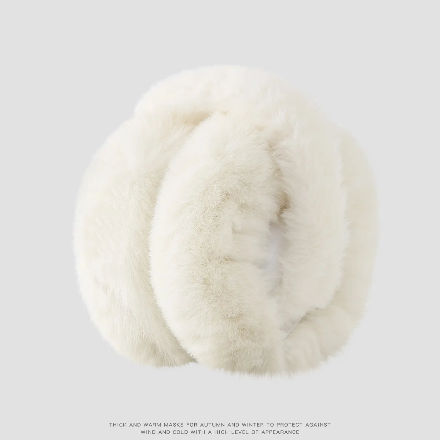 Winter Solid Soft Plush Ear Keep Warmer Earmuffs for Women Men Fashion Outdoor Sports Earflap Protection Ear-Muffs Ear Cover Elk-Valley 3D