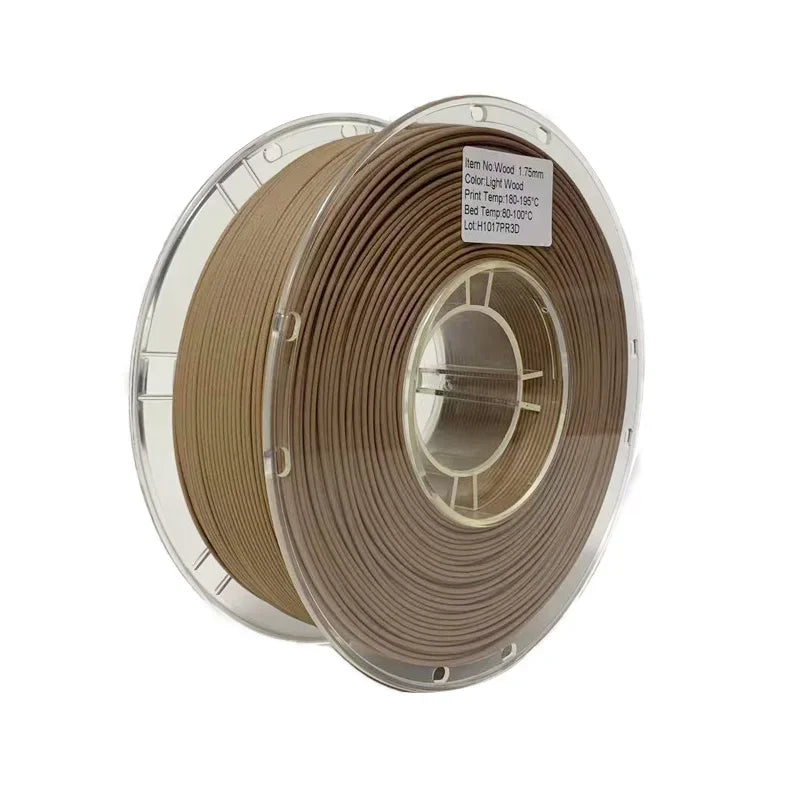 3D printer Filament PLA  wood plastic  Wooden materials Wood grain fiber wire Easy to print 1KG 1.75MM Suitable Tuozhu FDM lines Elk-Valley 3D
