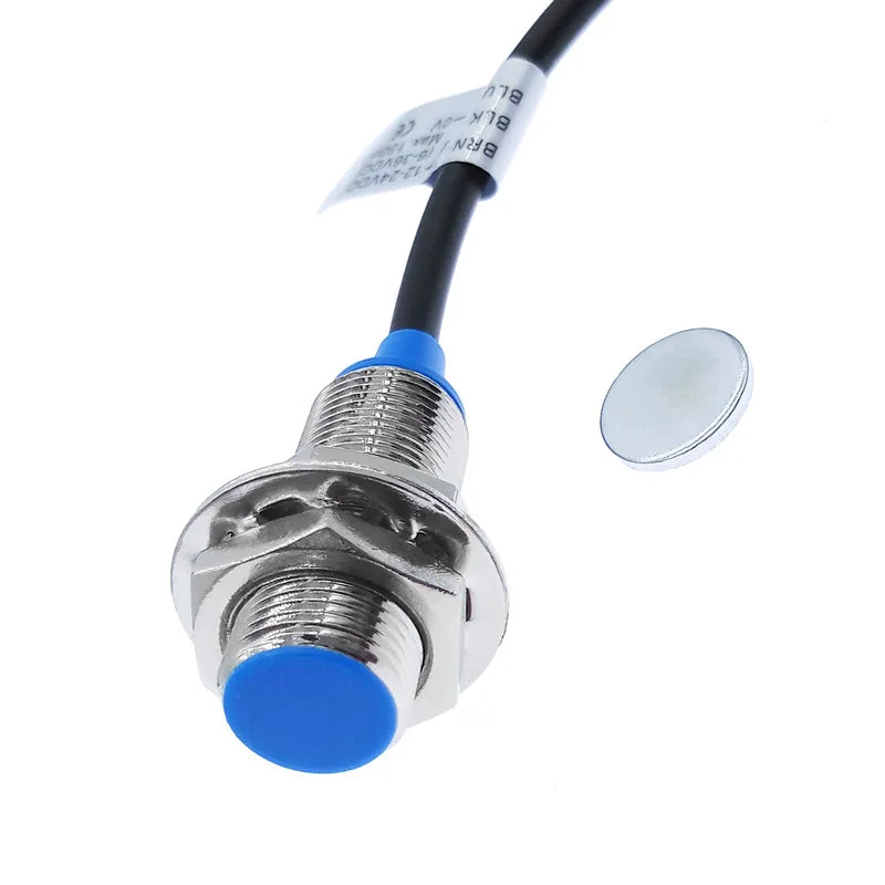 NJK-5002C 5002A 5002B 5002D Hall Sensor Proximity Switch M12 NPN DC 3-Wires NO 200mA DC 2 wire PNP NO NC SJM12-10D1 5001A 5001B Elk-Valley 3D