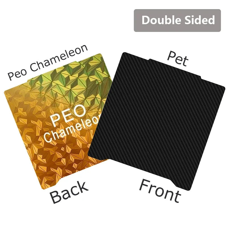 For Prusa Mini Mini Upgrade Heatbed Build Plate Double-sided Textured PEI Powder-coated Spring Steel Smooth PET PEO Sheet New Elk-Valley 3D
