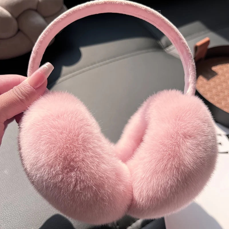 Outdoor warm plush earmuffs/Ideal Christmas gifts/Cycling earmuffs/Anti freezing ear caps/Winter ear protectors/Folding earmuffs Elk-Valley 3D