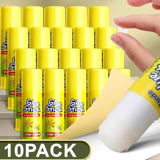 9g Glue Sticks High Efficiency Adhesion Clear Solid Glue Guns for Scrapbooking Crafts Student Children School Stationery Supply Elk-Valley 3D