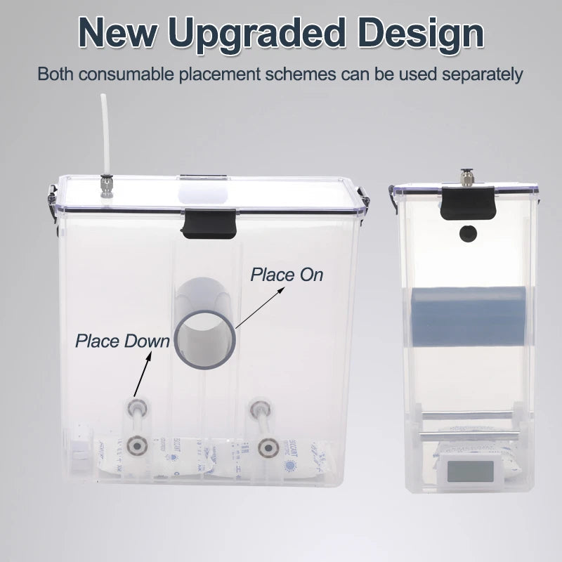 3D Printer Filament Dryer Box New Upgrade Filament Sealing Moisture-Resistant Real-Time Monitoring 3D Printer Tools Storage Box Elk-Valley 3D