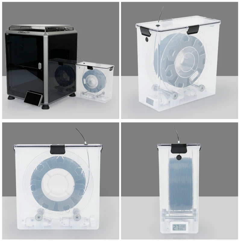 3D Printer Filament Dryer Box Airtight And Moisture-Resistant Real-Time Monitoring For 3D Printer PLA ABS Filaments Elk-Valley 3D