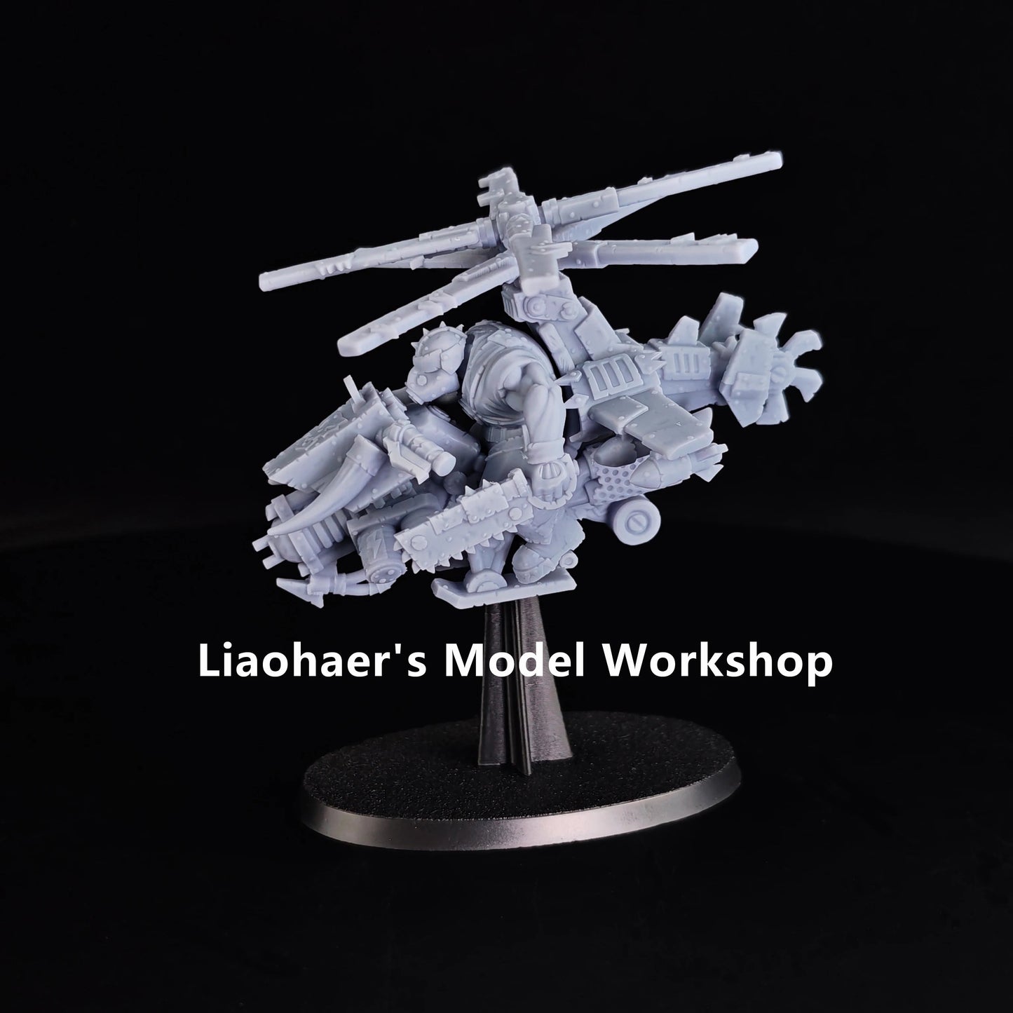 40k Compatible Paintable Miniature-Orc Deffkoptas-ABS resin material-Tabletop Wargame Accessories-Collectibles and Ornaments Elk-Valley 3D