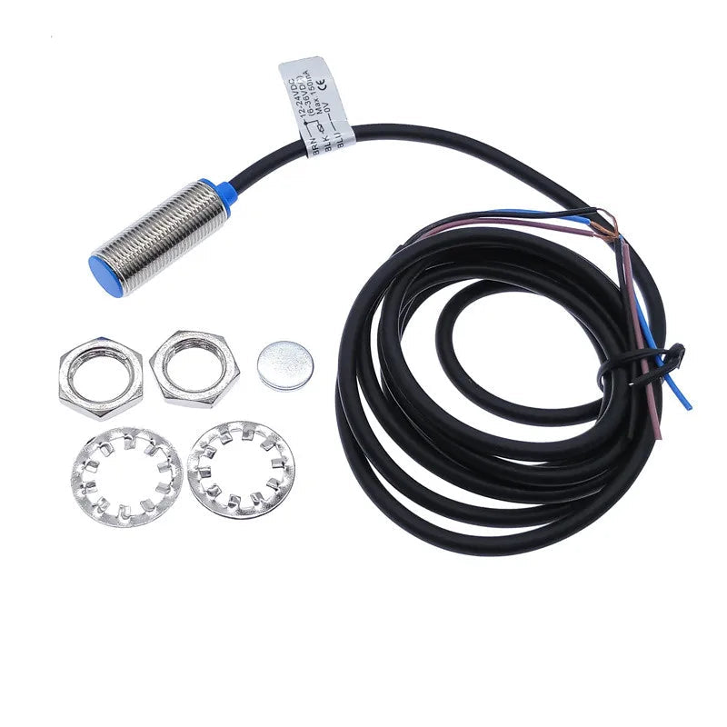 NJK-5002C 5002A 5002B 5002D Hall Sensor Proximity Switch M12 NPN DC 3-Wires NO 200mA DC 2 wire PNP NO NC SJM12-10D1 5001A 5001B Elk-Valley 3D