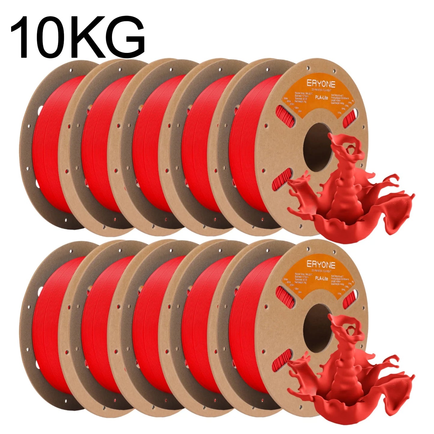 ERYONE 2026 New Year Edition PLA Lite 3D Printer Filament, 1.75mm, PLA for 3D Printing, Gradient Lowest price Elk-Valley 3D