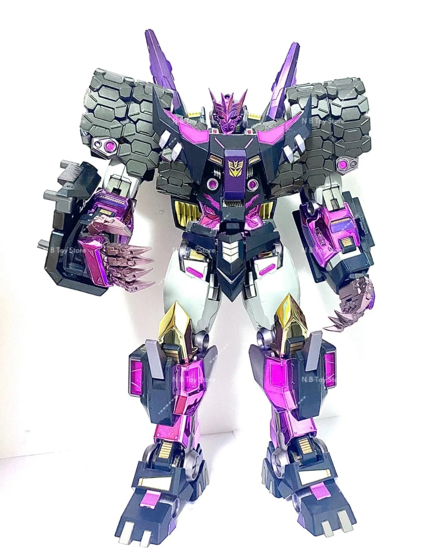 【In Stock】Transformed Toys MC Muscle Bear Limited Edition Tarn Galvanized Version with Official Website Additional Sound Gun Elk-Valley 3D