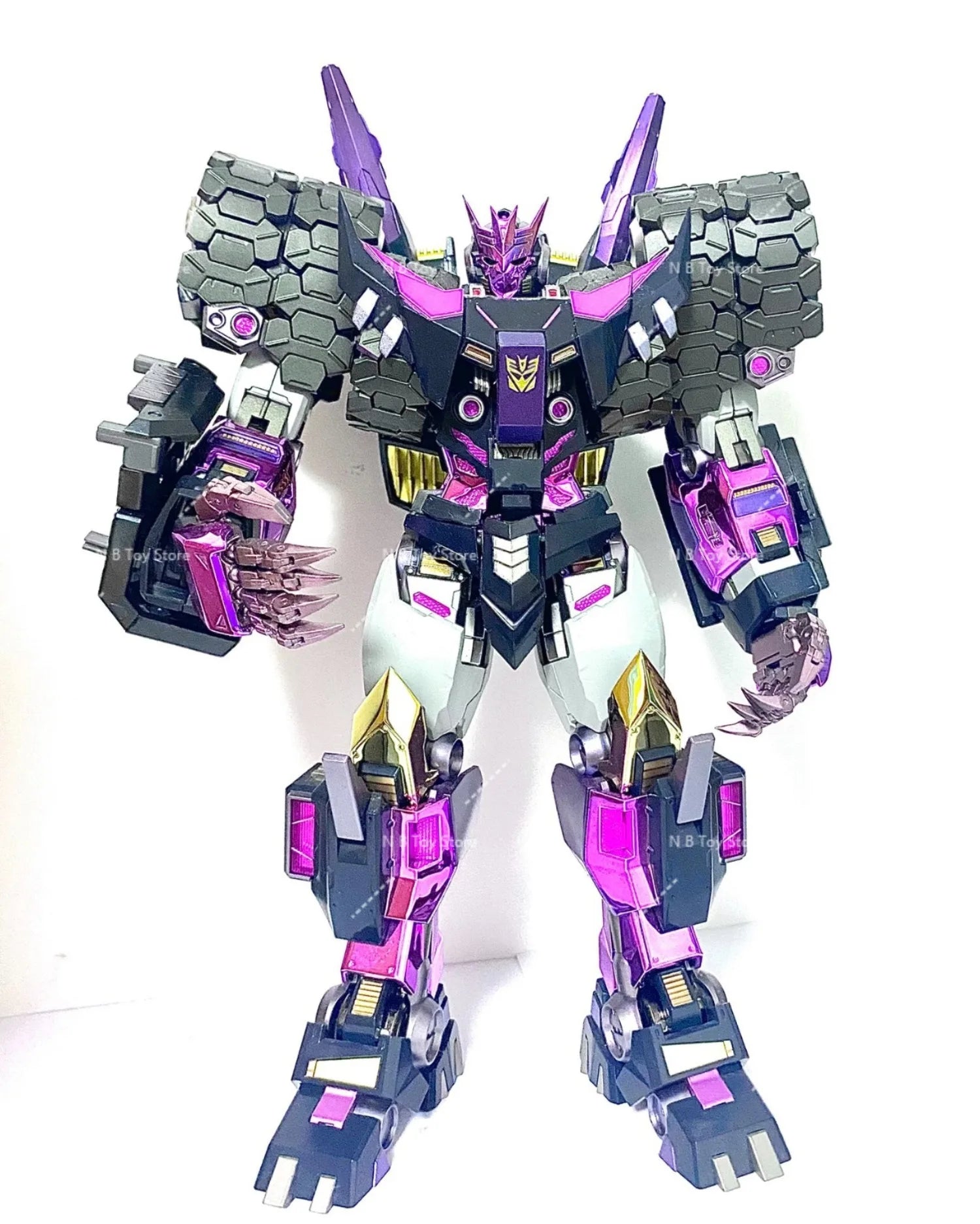 【In Stock】Transformed Toys MC Muscle Bear Limited Edition Tarn Galvanized Version with Official Website Additional Sound Gun Elk-Valley 3D