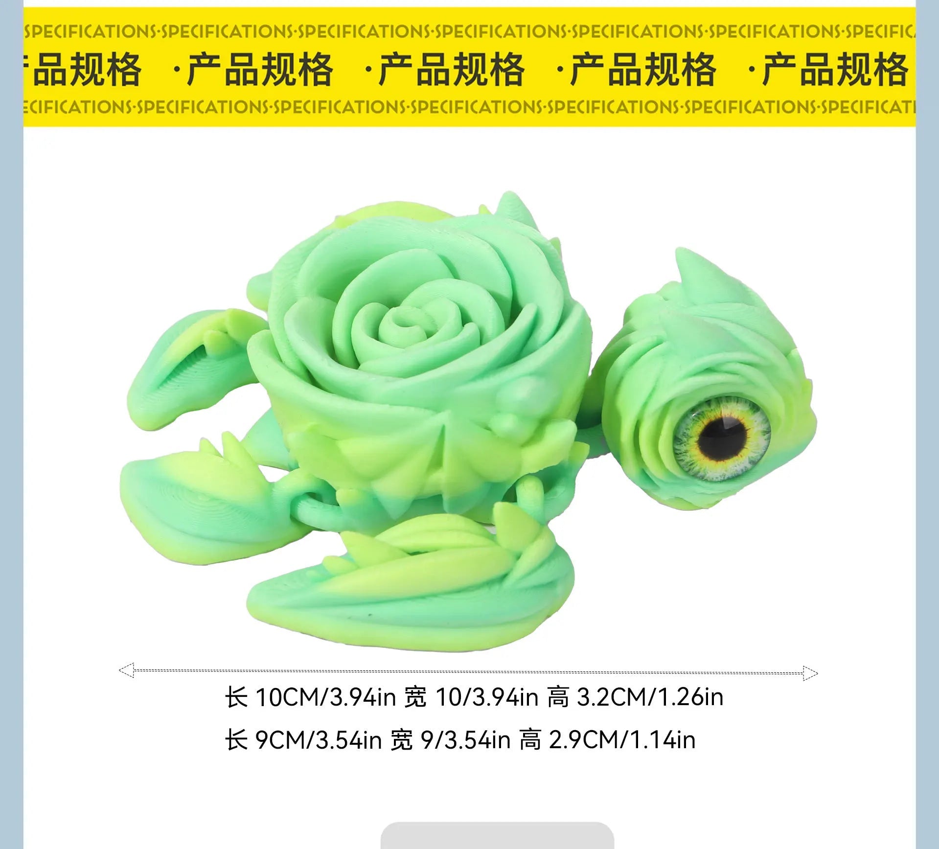 3D printing sea turtle joints creative model artifacts fish tank aquascape animal ornaments desktop decoration Elk-Valley 3D