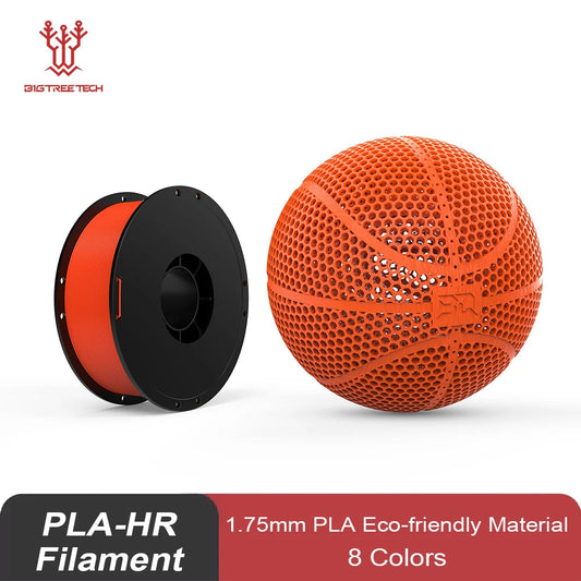 BIQU 1kg PLA-HR Filament 1.75mm PLA Eco-friendly Material Can Print basketball for Ender 3 All FDM 3D Printer Elk-Valley 3D