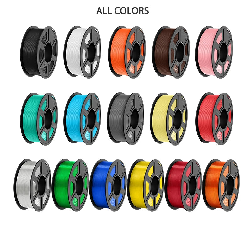 JAYO petg 3d printer filaments PETG 5Rolls 1.75mm Mixed Color Bubble Free FDM 3D Printer Material for 3d pen refill 1.1kg/1rolls Elk-Valley 3D