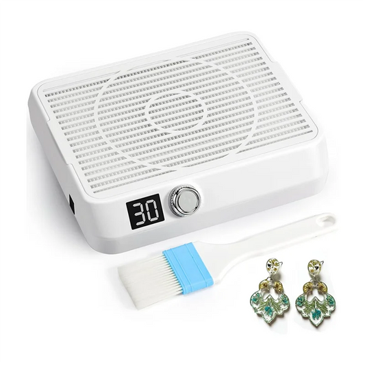 B84B-Resin Dust Collector,Epoxy Resin Drill Polishing Vacuum Fan With Reusable Filter, UV Resin Molding Tool