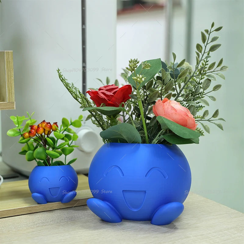 3D Printed Home Garden Supplies Decoration Flowerpots Creative Succulent Planter Bonsai Pots Home Decoration