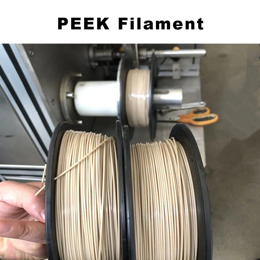 PEEK 3d Filament 1.75mm 250g For 3D Printer Filamet High Temperature FDM Printing Vacuum Packing