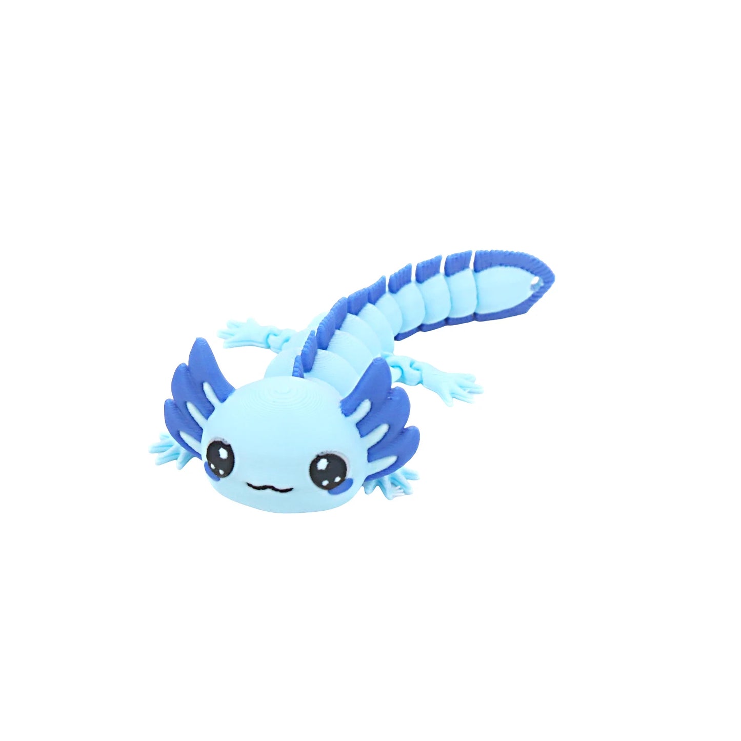 3D printed cute salamander with movable joints, party gifts, artistic handicrafts, and figurines