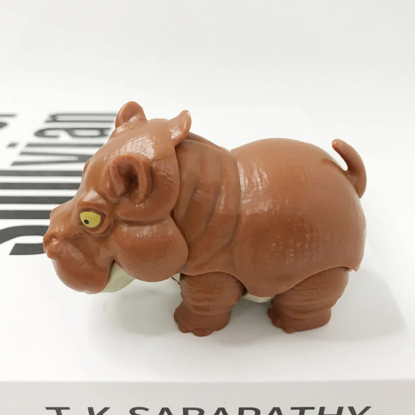 Children Jurassic Biting Finger Dinosaur Animals Model Toys Movable Joints Tricky Chameleon Hippo Kids Birthday Christmas Gifts Elk-Valley 3D