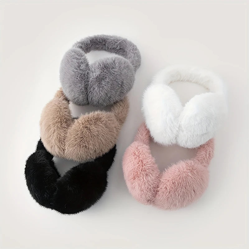 Women'S Winter Warm Ear Muffs Windproof Cold-Resistant Ear CoversThickened Lining Christmas Holiday Gift Cold Weather Gear Elk-Valley 3D